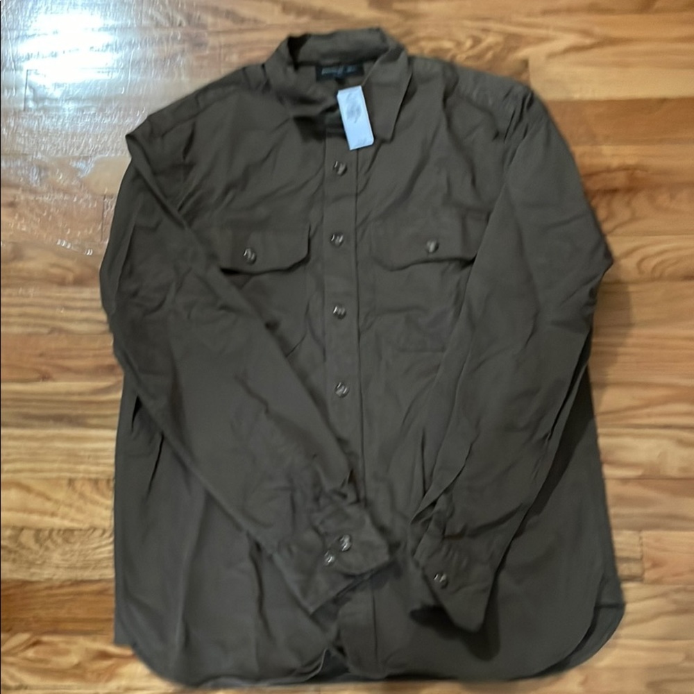 Banana Republic Brown Casual Button Down Shirt